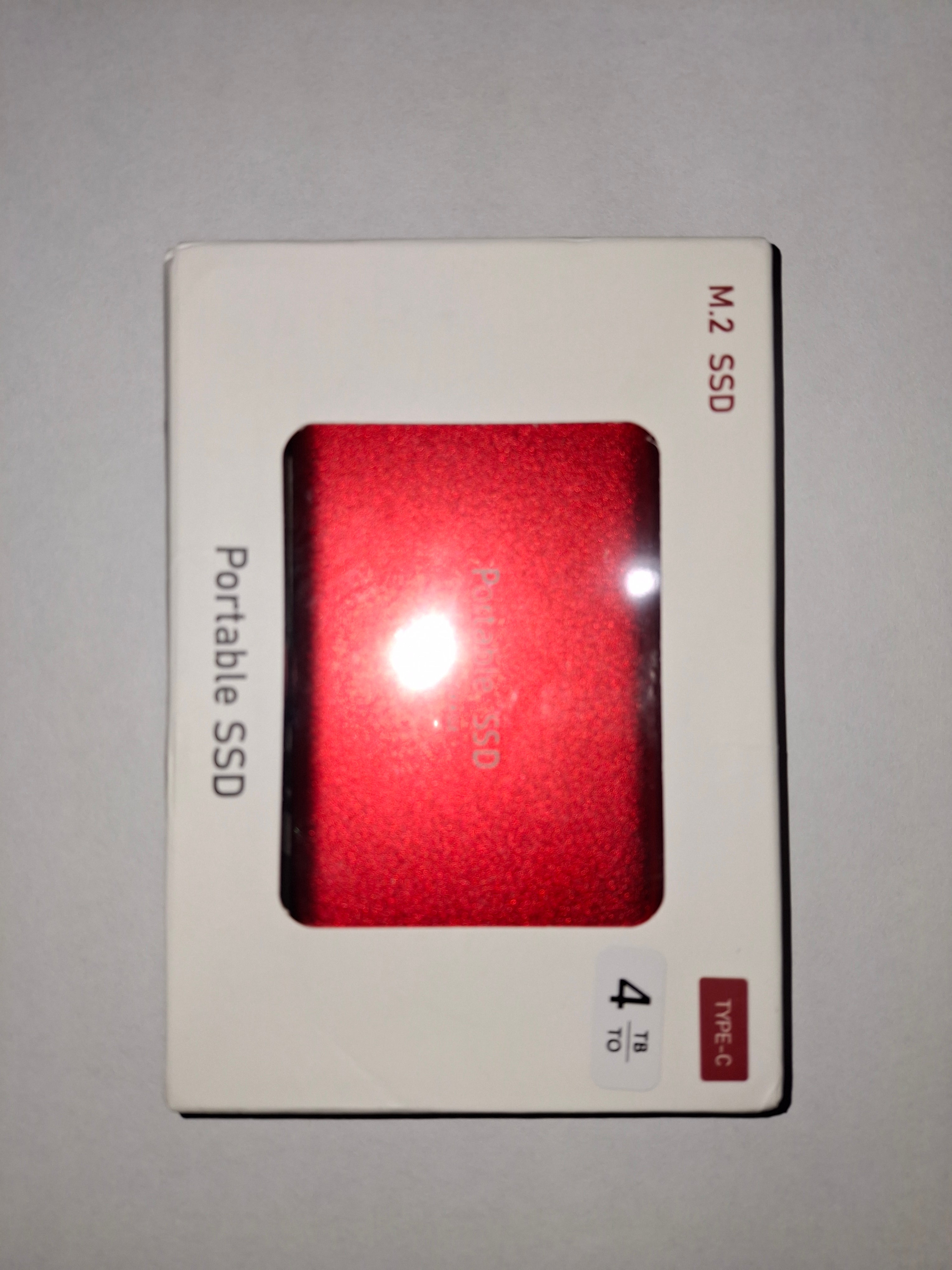 Portable SSD Mobile Storage, 4TB
