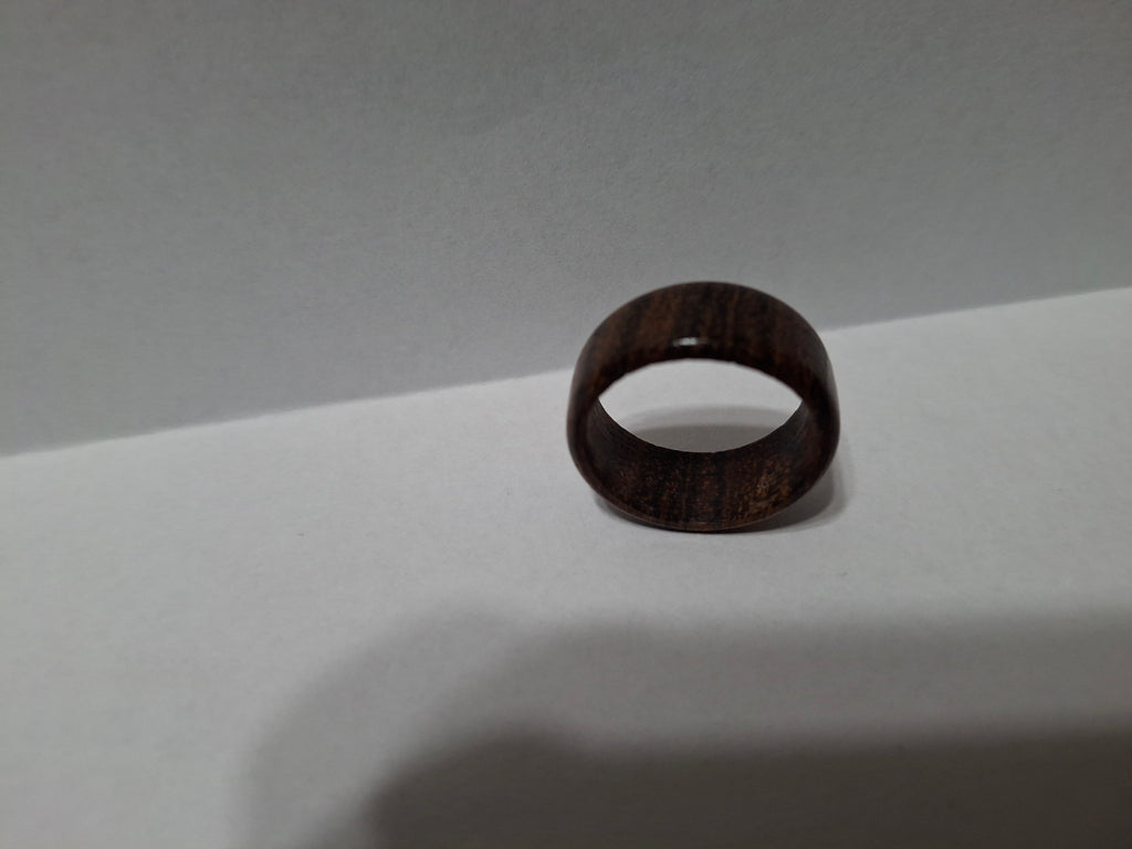Wenge Wood. Ring Size 7.