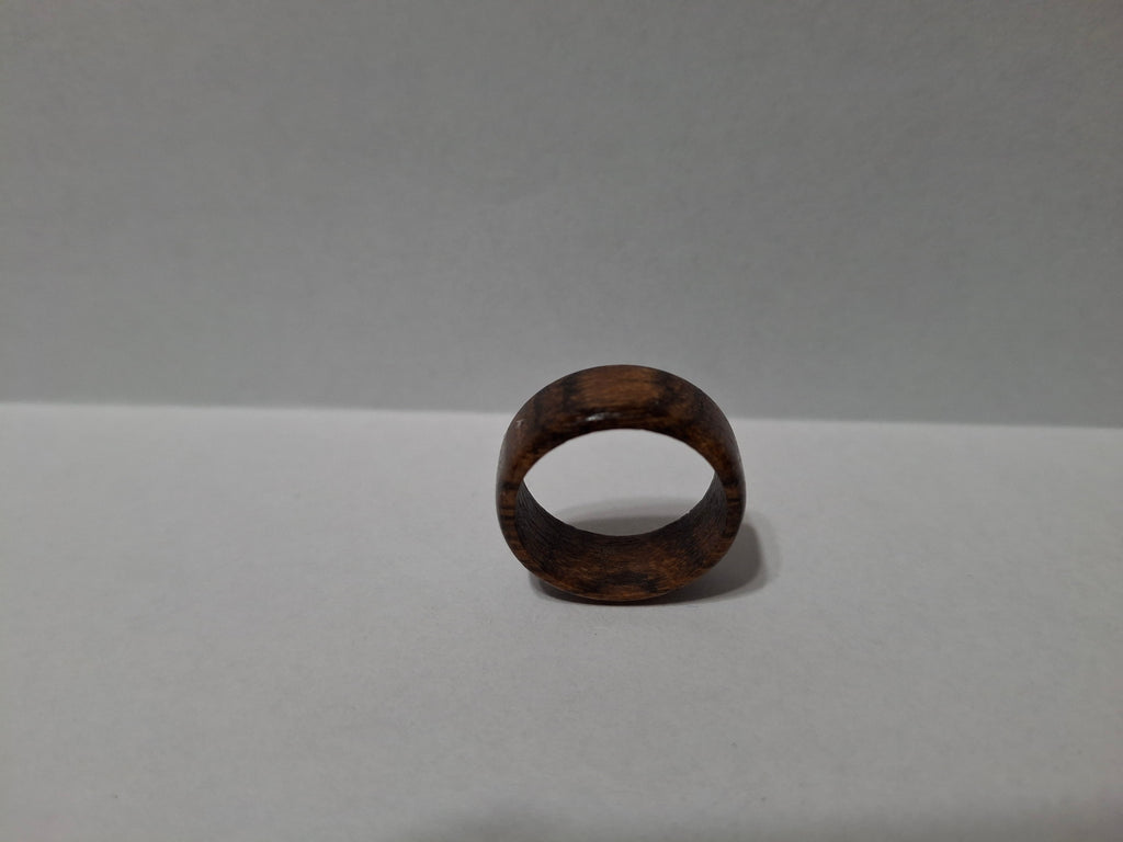 Wenge Wood. Ring Size 7.