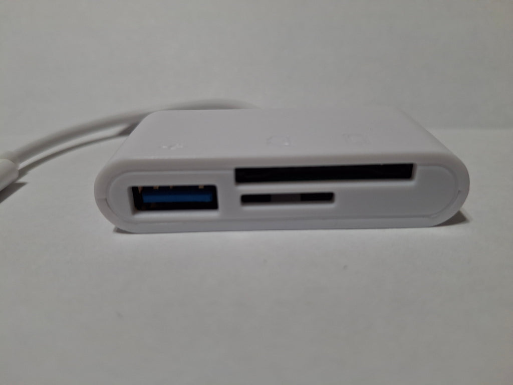 USB C to SD/TF Memory Card Reader